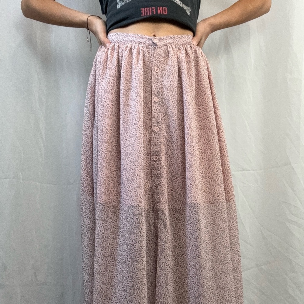 french connection floral maxi skirt
